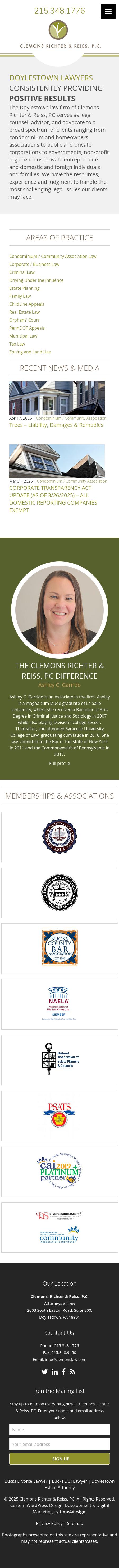 Clemons, Richter & Reiss, P.C. - Lansdale PA Lawyers