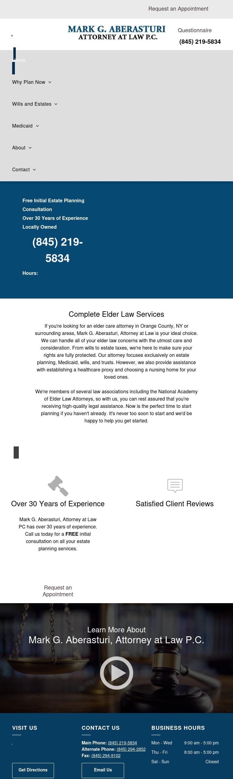 Mark G. Aberasturi Attorney  At  Law - Goshen NY Lawyers