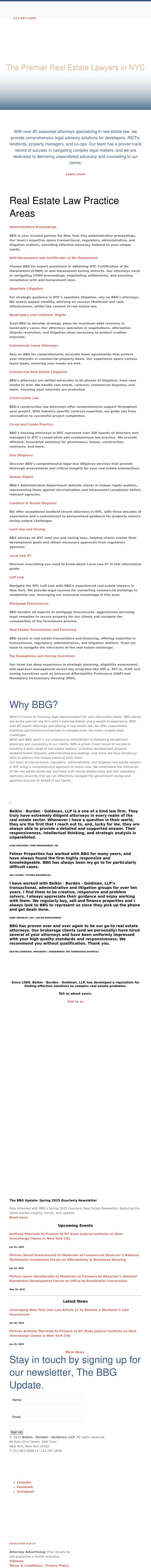 Belkin Burden Wenig & Goldman, LLP - New York NY Lawyers