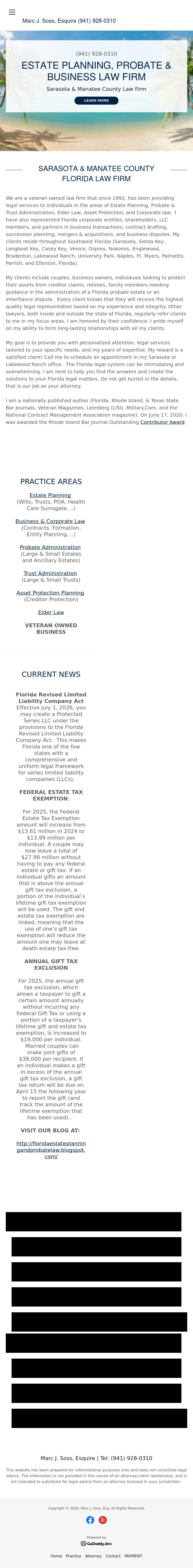 Marc Soss - Lakewood Ranch FL Lawyers